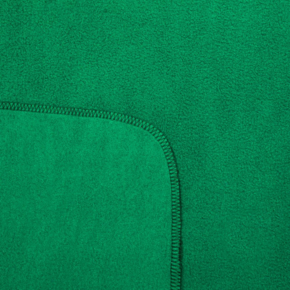 Флисовый плед Warm&Peace, зеленый (Миниатюра WWW (1000))