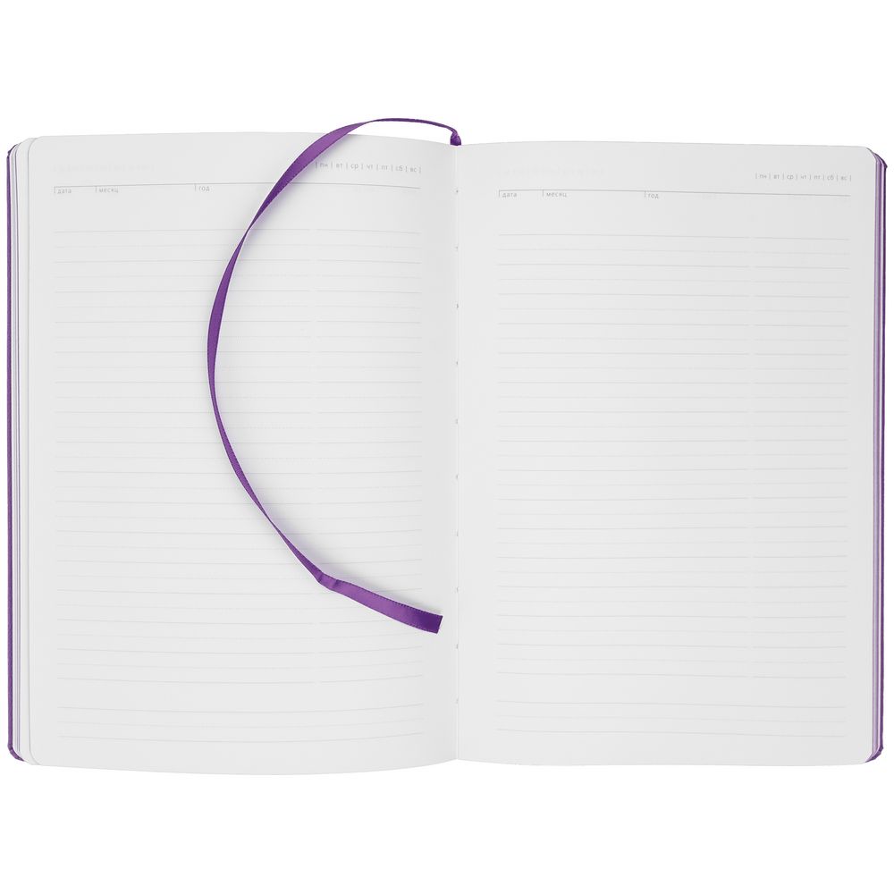 Ежедневник New Latte, недатированный, фиолетовый (Миниатюра WWW (1000))