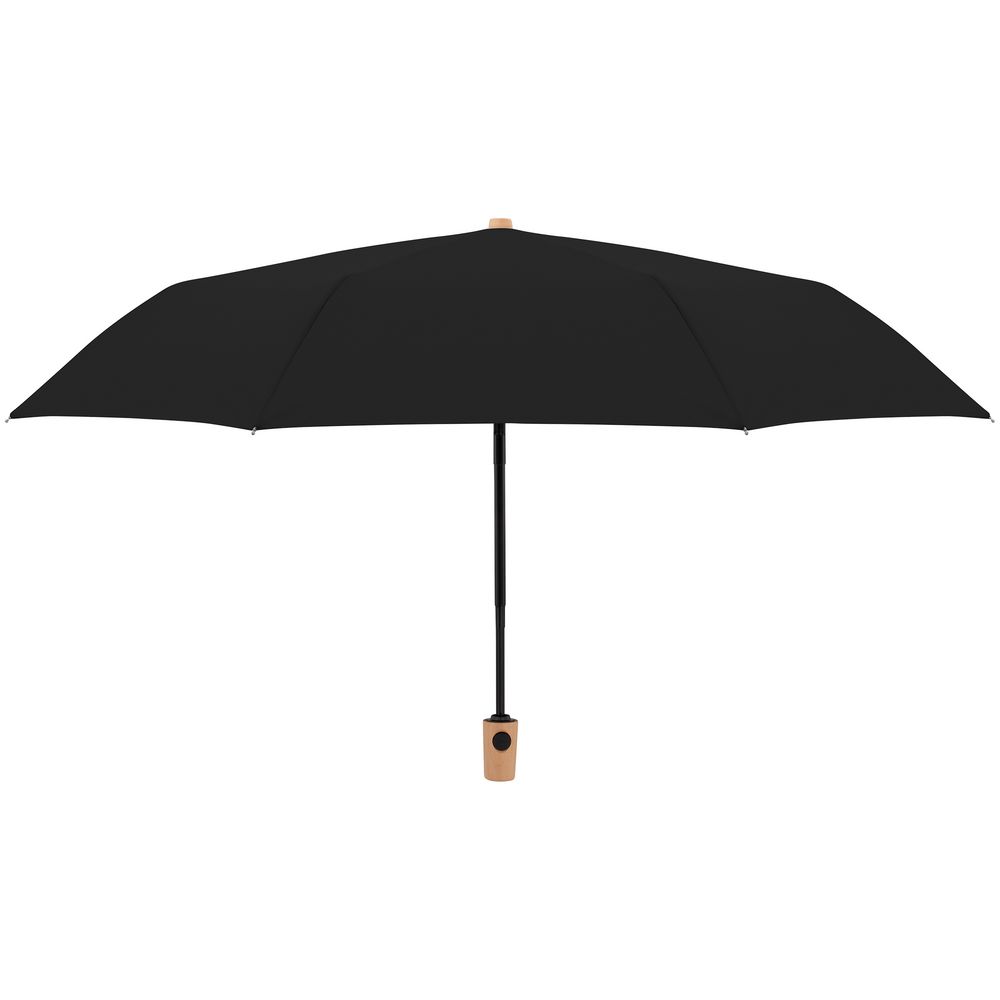 Зонт складной Nature Magic, черный (Миниатюра WWW (1000))