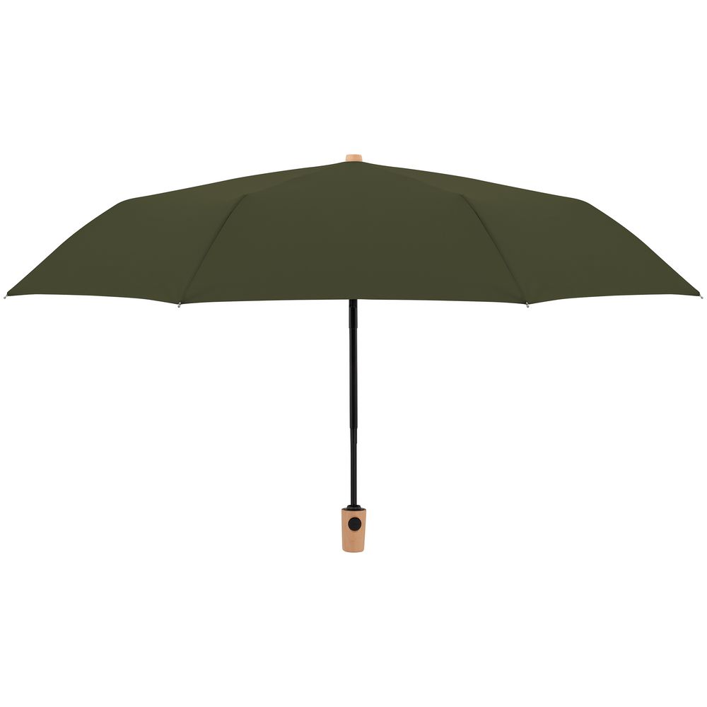 Зонт складной Nature Magic, зеленый (Миниатюра WWW (1000))