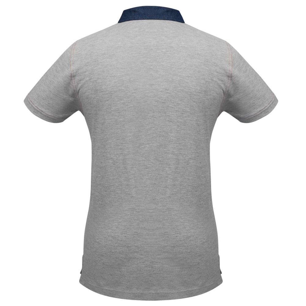 Рубашка поло мужская DNM Forward серый меланж (Миниатюра WWW (1000))