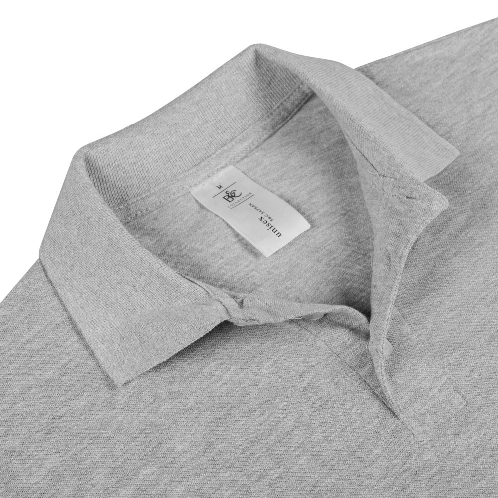 Рубашка поло Safran серый меланж (Миниатюра WWW (1000))