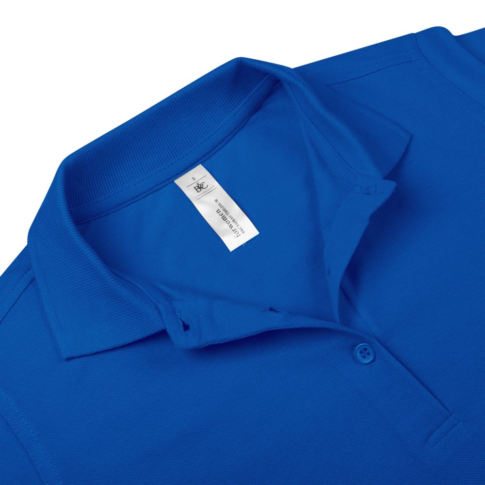 Рубашка поло женская Safran Timeless ярко-синяя (Миниатюра WWW (1000))