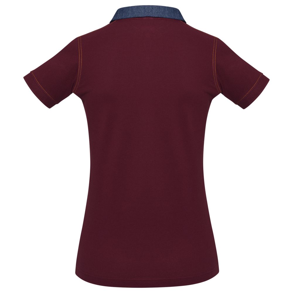 Рубашка поло женская DNM Forward бордовая (Миниатюра WWW (1000))
