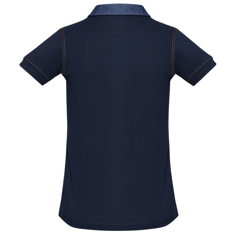 Рубашка поло женская DNM Forward темно-синяя (Миниатюра WWW (1000))