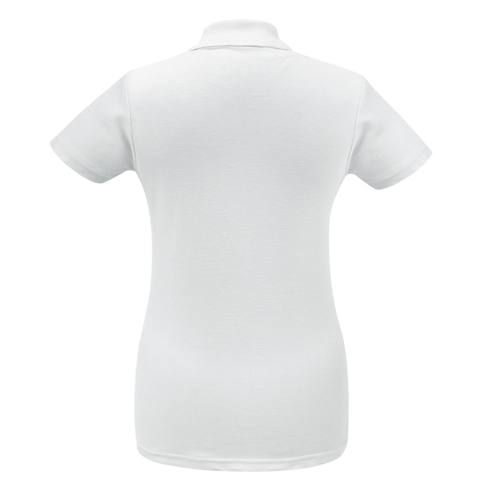 Рубашка поло женская ID.001 белая (Миниатюра WWW (1000))