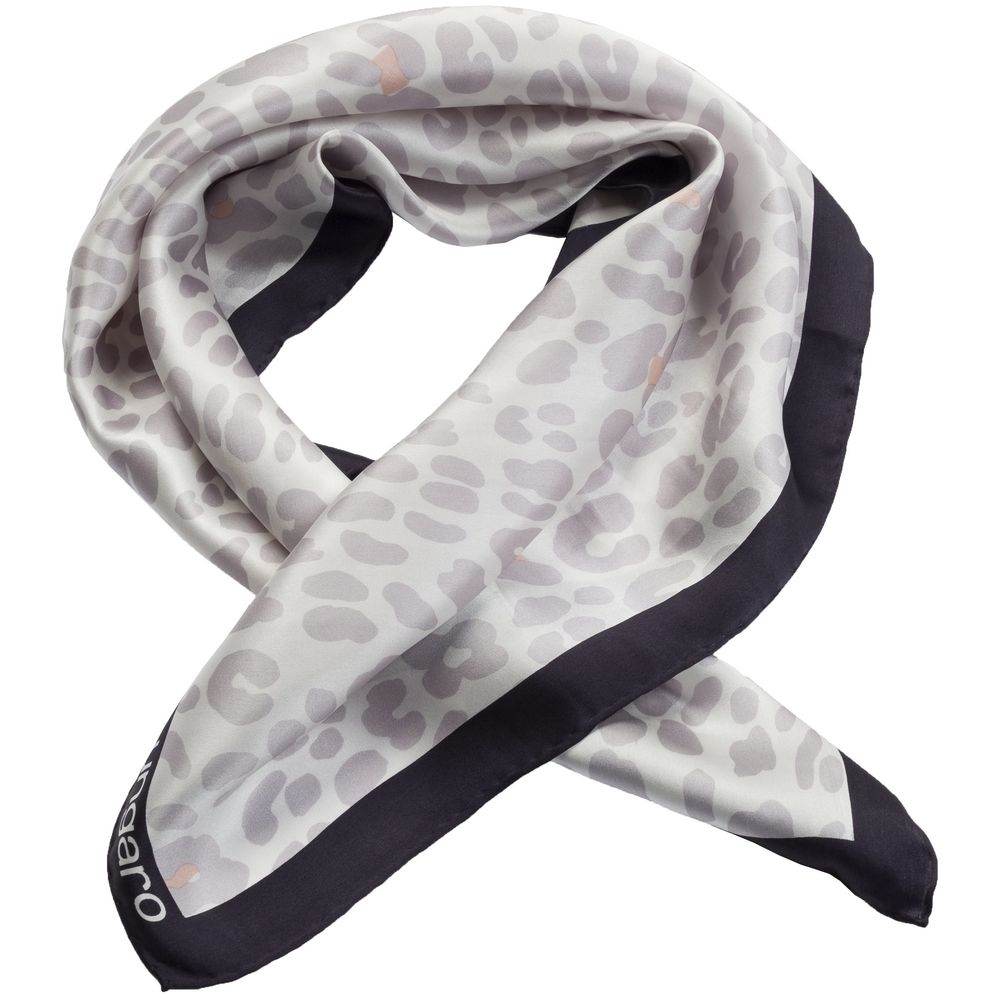 Платок Leopardo Silk, серый (Миниатюра WWW (1000))